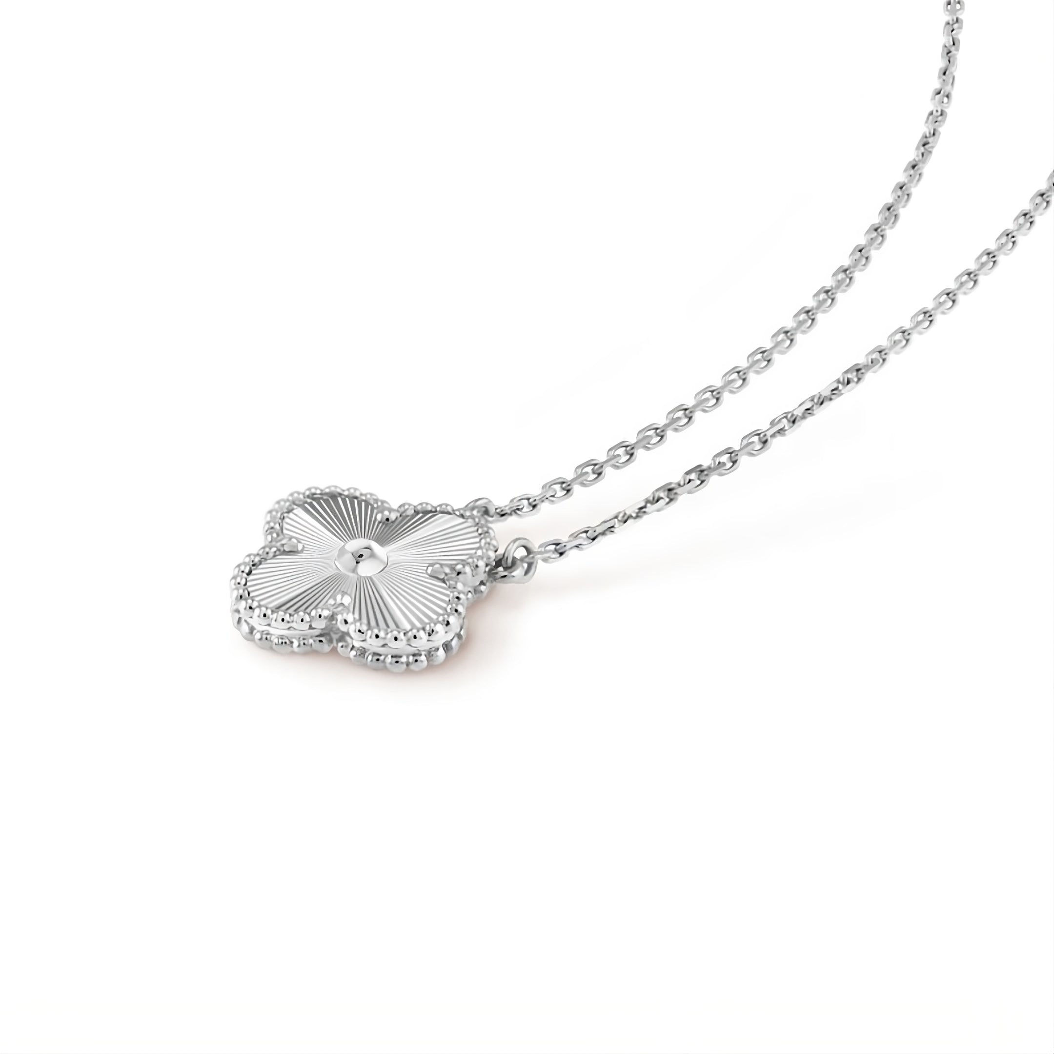 COLIER TRIFOI SILVER