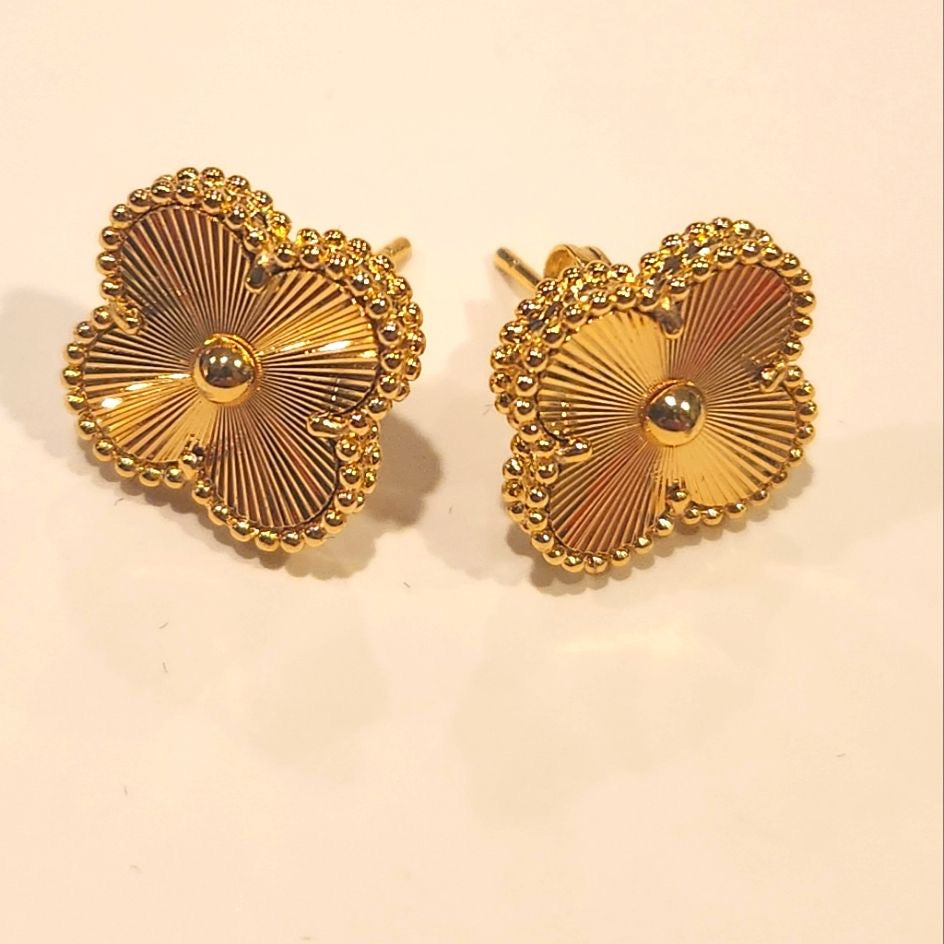 Cercei Trifoi GOLD AUR 14k